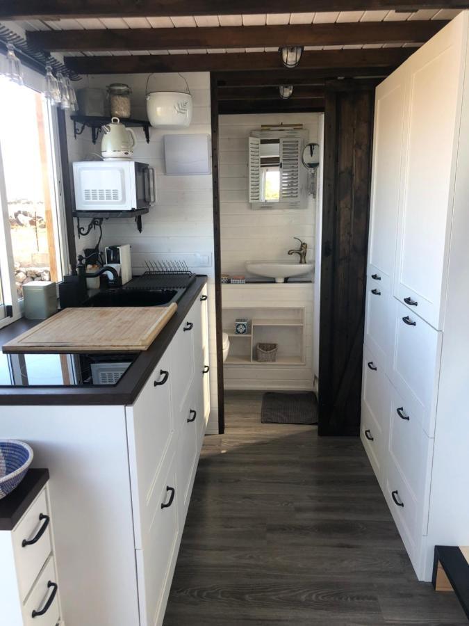 Tinyhouse Luna With Ac, Bbq And Beautiful View La Vegueta Buitenkant foto