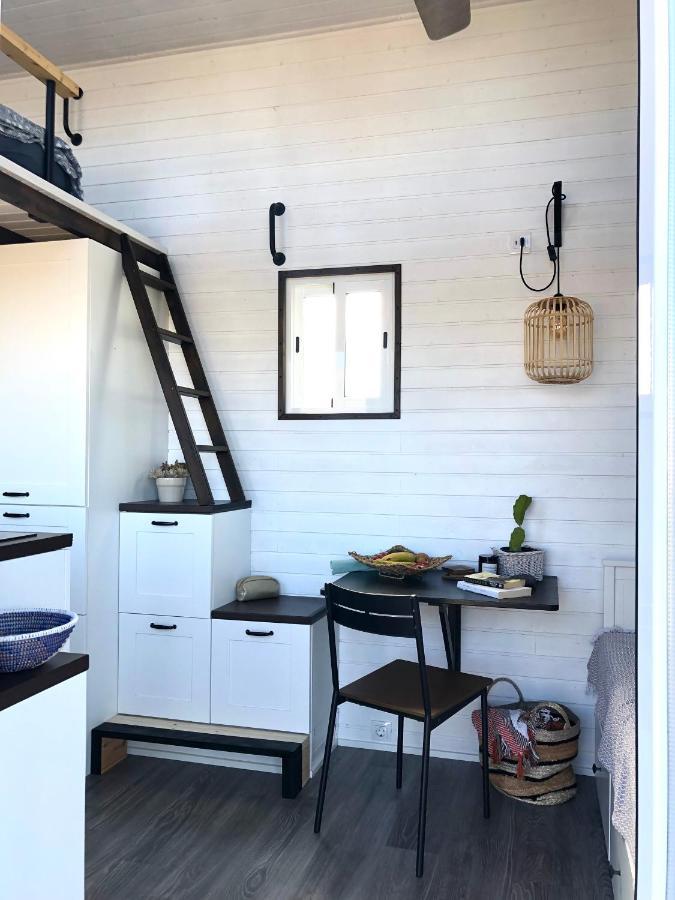 Tinyhouse Luna With Ac, Bbq And Beautiful View La Vegueta Buitenkant foto