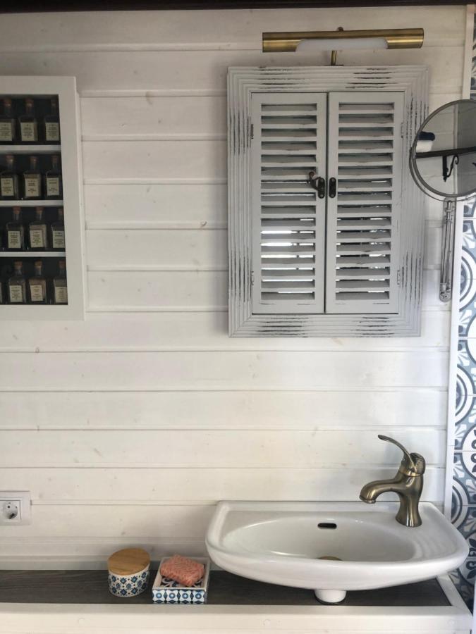 Tinyhouse Luna With Ac, Bbq And Beautiful View La Vegueta Buitenkant foto