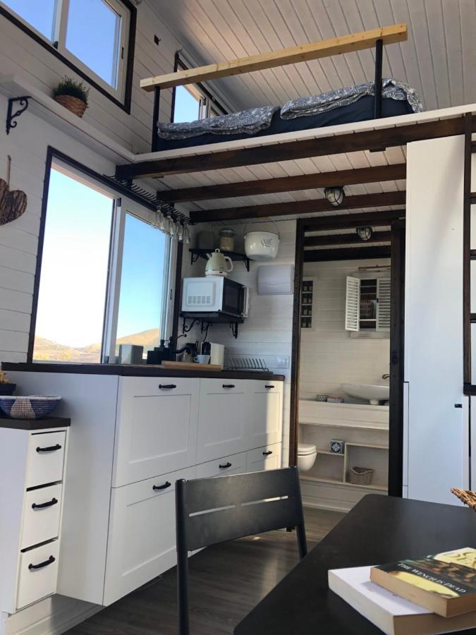 Tinyhouse Luna With Ac, Bbq And Beautiful View La Vegueta Buitenkant foto