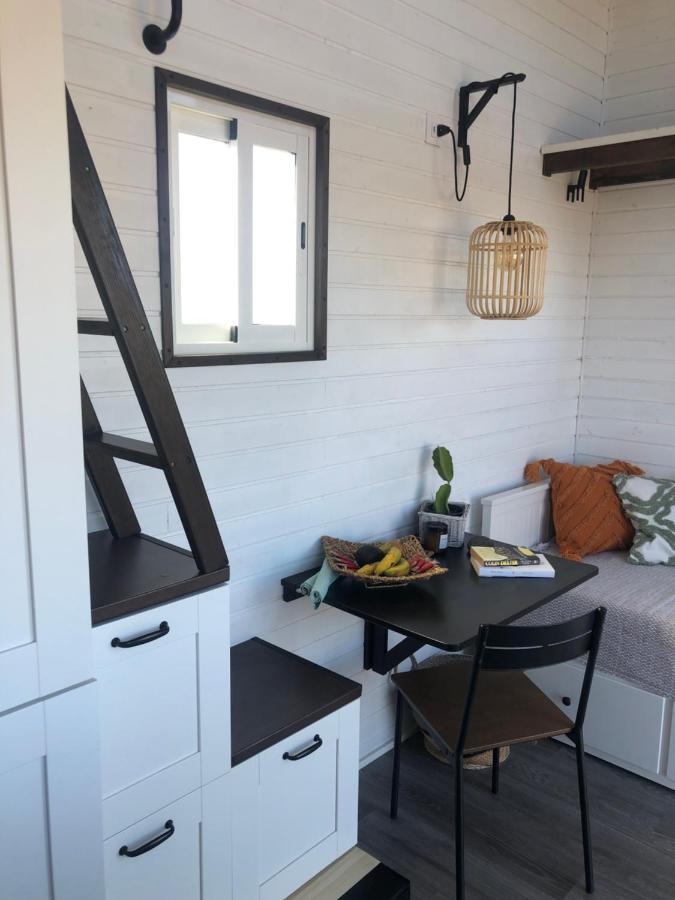 Tinyhouse Luna With Ac, Bbq And Beautiful View La Vegueta Buitenkant foto