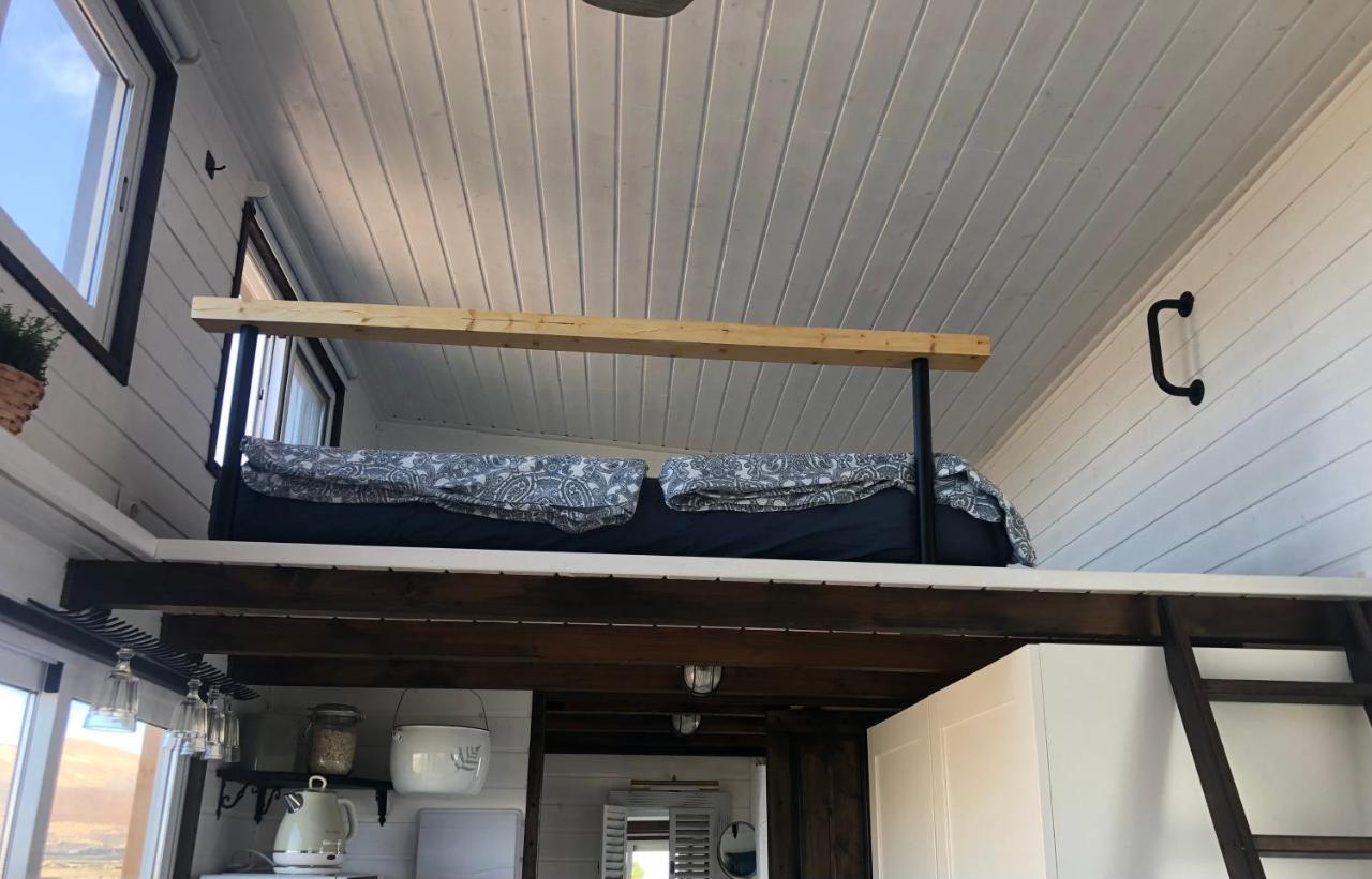 Tinyhouse Luna With Ac, Bbq And Beautiful View La Vegueta Buitenkant foto