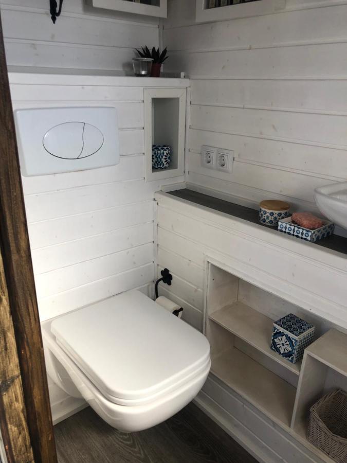 Tinyhouse Luna With Ac, Bbq And Beautiful View La Vegueta Buitenkant foto