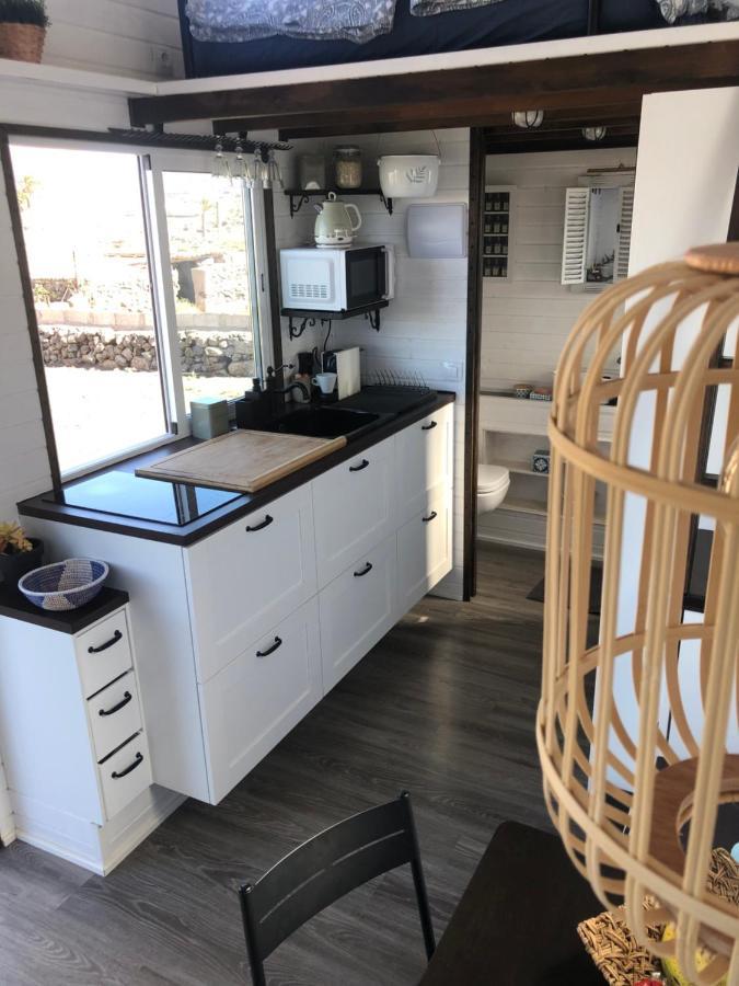Tinyhouse Luna With Ac, Bbq And Beautiful View La Vegueta Buitenkant foto