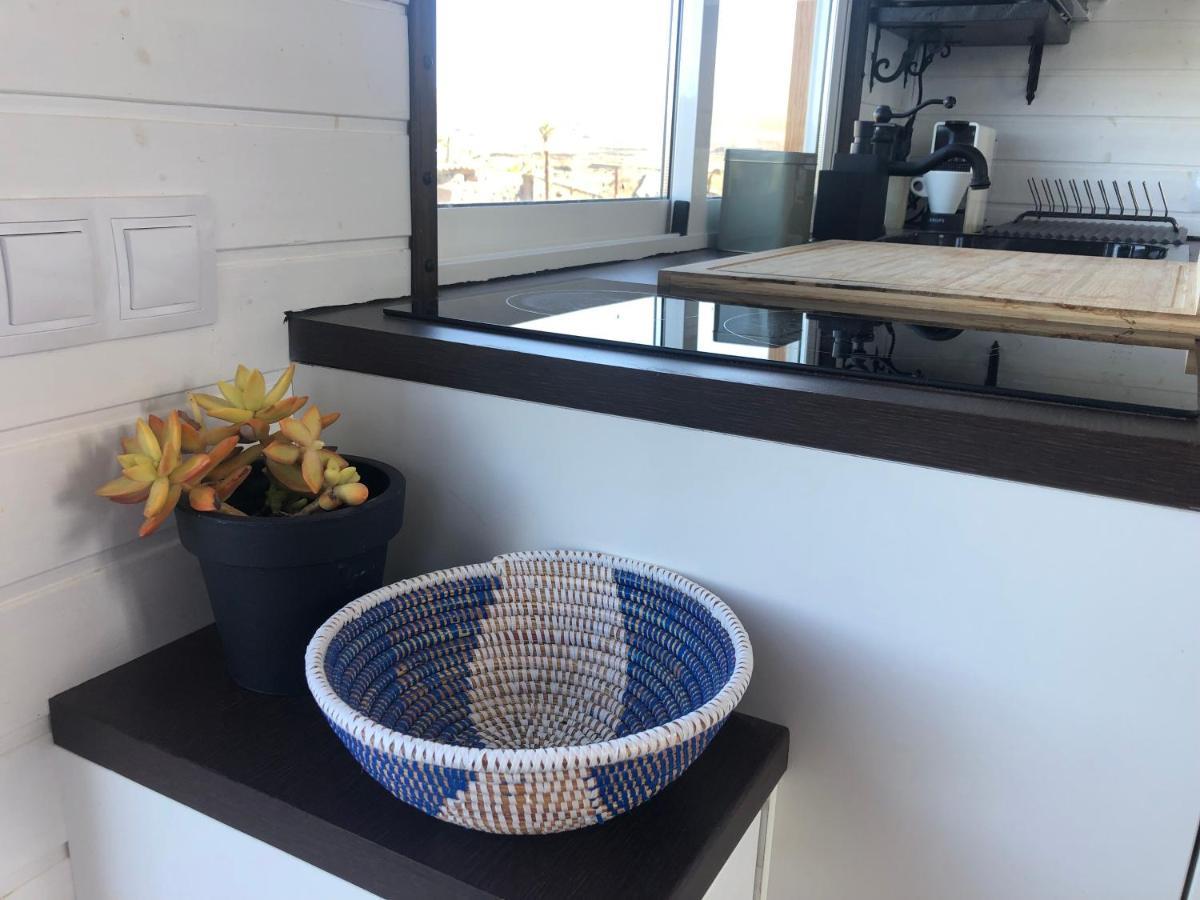 Tinyhouse Luna With Ac, Bbq And Beautiful View La Vegueta Buitenkant foto