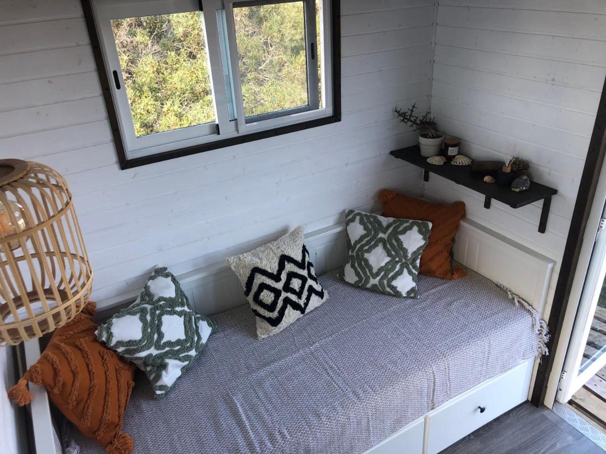 Tinyhouse Luna With Ac, Bbq And Beautiful View La Vegueta Buitenkant foto