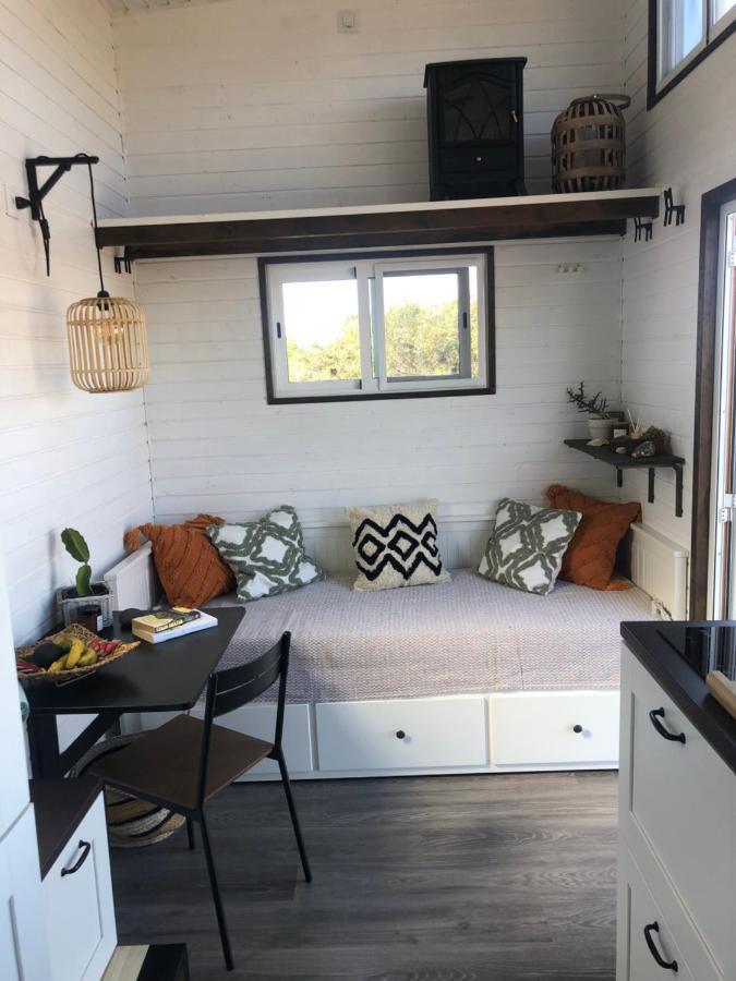 Tinyhouse Luna With Ac, Bbq And Beautiful View La Vegueta Buitenkant foto