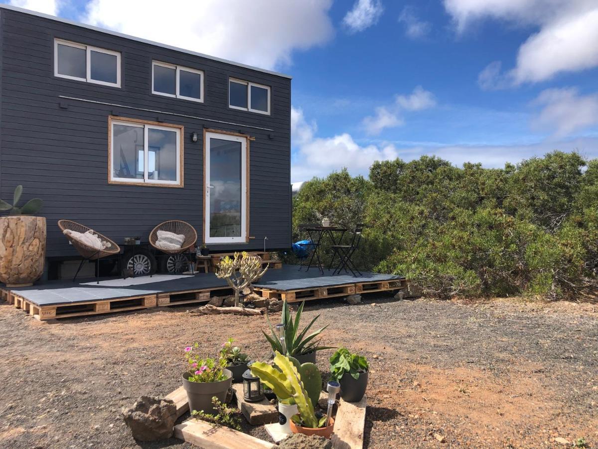 Tinyhouse Luna With Ac, Bbq And Beautiful View La Vegueta Buitenkant foto